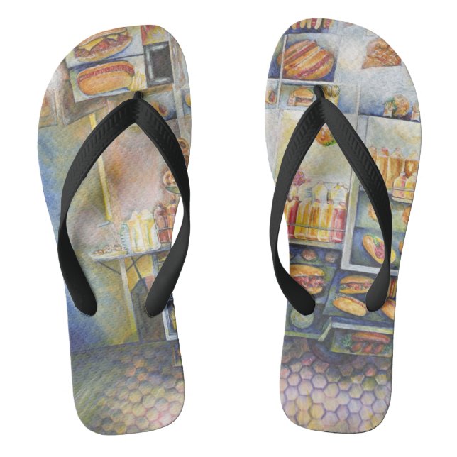 Dangerously Close To Fun Jandals (Footbed)