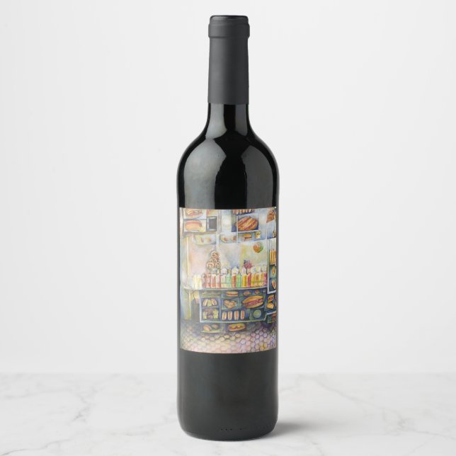 Dangerously Close To Fun Wine Label (Front)