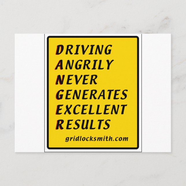 DANGERsign Postcard (Front)