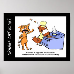 "Dangling Pawticiple" Comic Strip Poster
