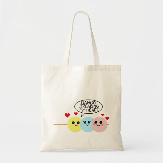 Dango Breaking My Heart Tote Bag (Front)