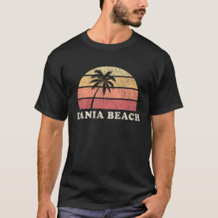 Dania Beach FL Vintage 70s Retro Throwback T-Shirt