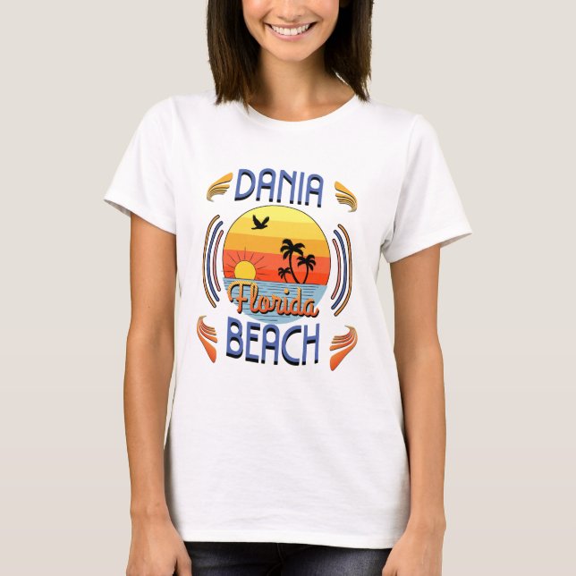 Dania Beach, Florida T-Shirt (Front)