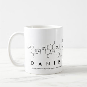 Daniek peptide name mug