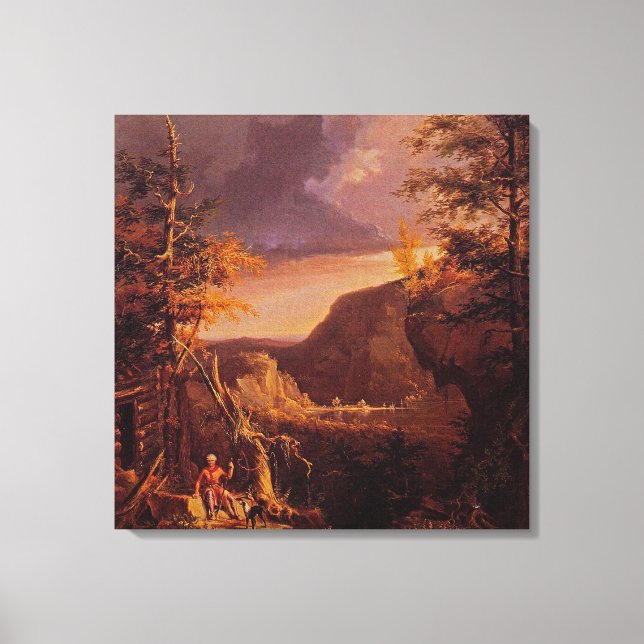 Daniel Boone Canvas Print (Front)