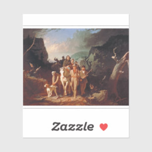 Daniel Boone escorting settlers 