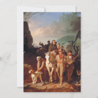 Daniel Boone escorting settlers