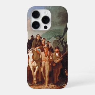Daniel Boone escorting settlers  iPhone 16 Pro Case