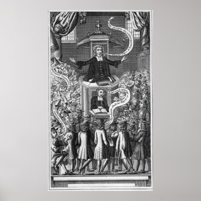 Daniel Burgess, illustration from 'Portraits Poster (Front)