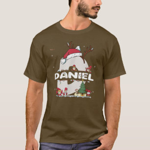 Daniel Christmas w Daniel Name for funny Xmas T-Shirt