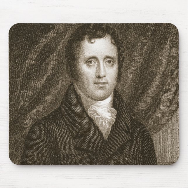 Daniel D. Tompkins (1774-1825) engraved by Thomas Mouse Pad (Front)