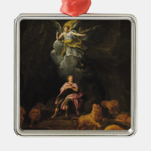 Daniel in the Den of Lions Metal Tree Decoration