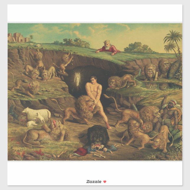 Daniel in the Lions' Den (Sheet)