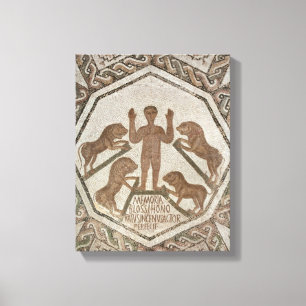 Daniel in the Lions' Den 2 Canvas Print