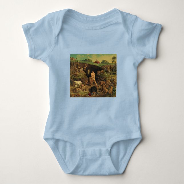 Daniel in the Lions' Den Baby Bodysuit (Front)