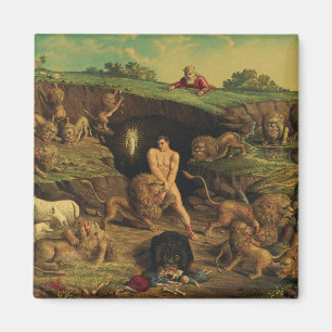 Daniel in the Lions' Den Magnet