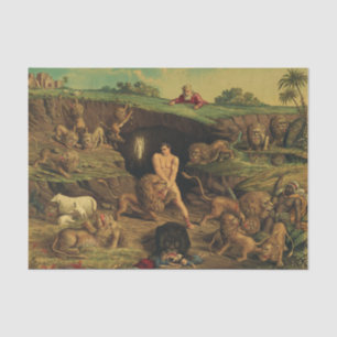 Daniel in the Lions' Den Tissue Paper