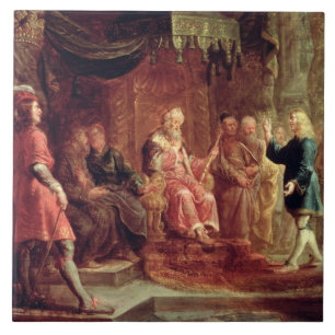 Daniel Interprets Nebuchadnezzar's First Dream (oi Tile