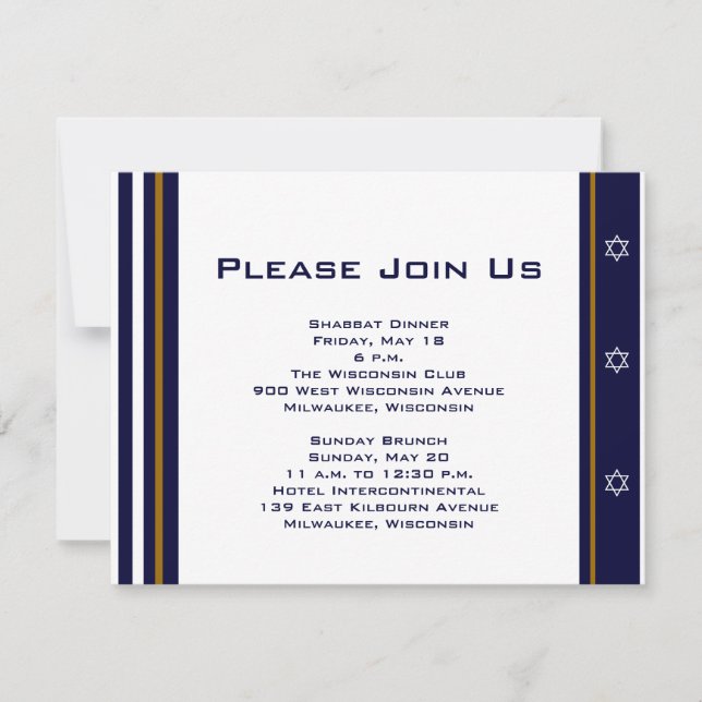 Daniel Jake Custom Event Card (Front)