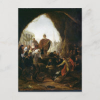 Daniel Killing the Dragon of Baal