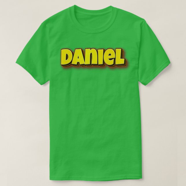 Daniel My Name Is Daniel 2 T-Shirt (Design Front)