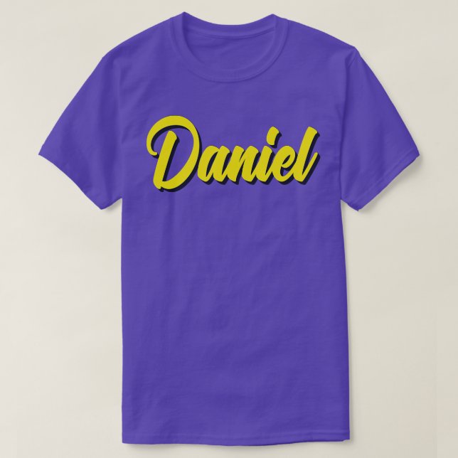 Daniel My Name Is Daniel 3 T-Shirt (Design Front)