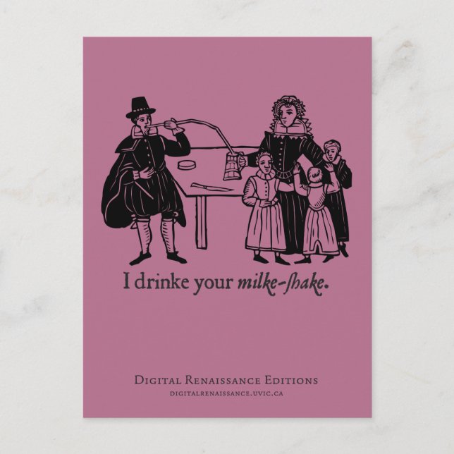 Daniel (Olden) Day Lewis Postcard (Front)