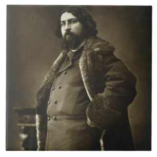 Daniel Vierge (1851-1904), from 'Galerie Contempor Tile