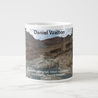 Daniel Walton Yosemite: Waterfall, Other Mountains Large Coffee Mug