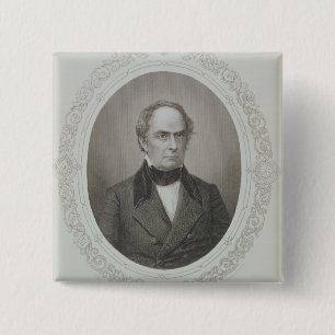 Daniel Webster 15 Cm Square Badge