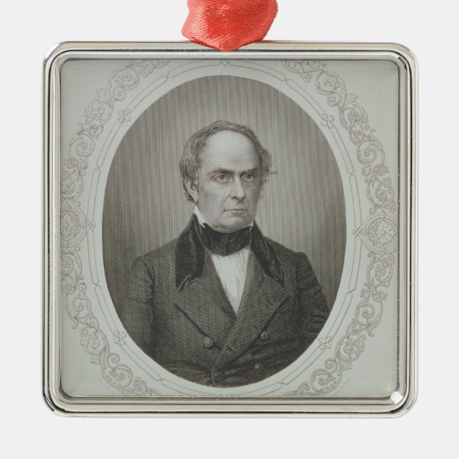 Daniel Webster Metal Tree Decoration (Front)