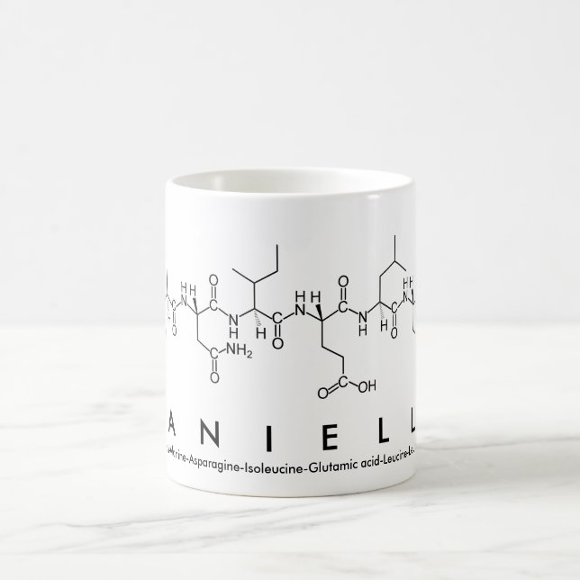 Daniella peptide name mug (Center)