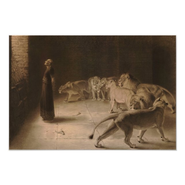 Daniel's Answer to the King by Briton Riviere Photo Print (Front)
