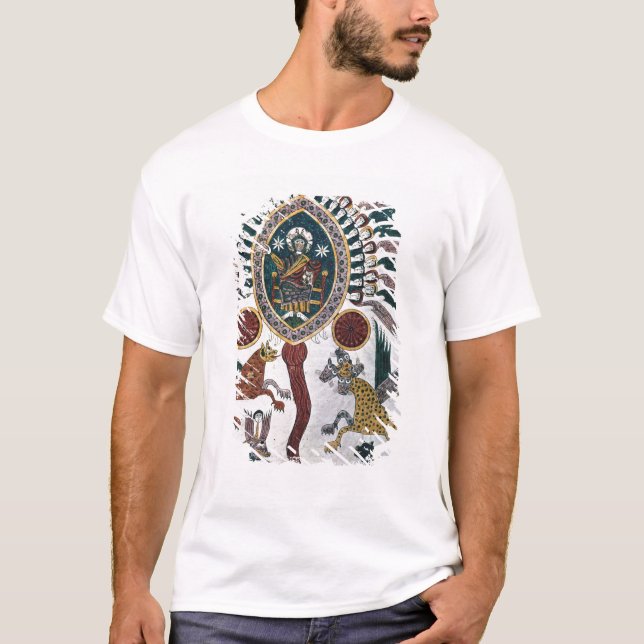 Daniel's vision of Four Beasts and God T-Shirt (Front)