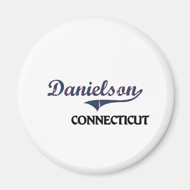 Danielson Connecticut City Classic Magnet (Front)