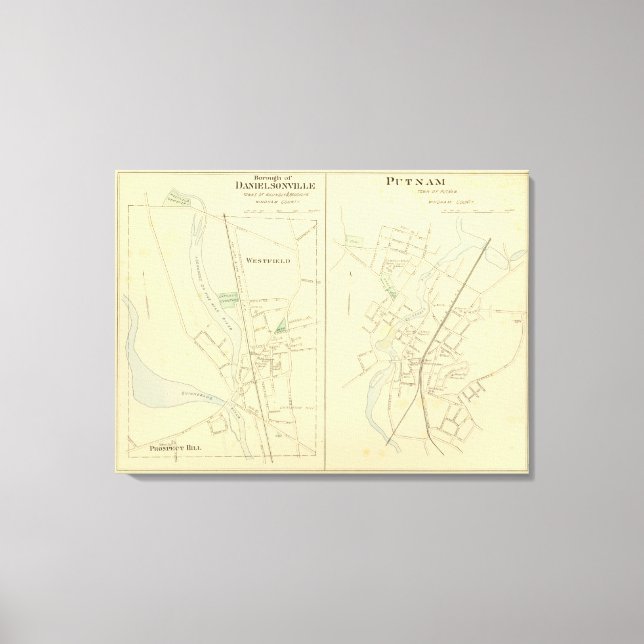 Danielsonville, Putnam Canvas Print (Front)