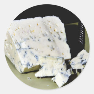 Danish Blue Cheeses Classic Round Sticker