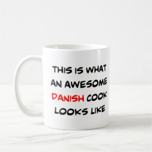 danish cook, awesome coffee mug