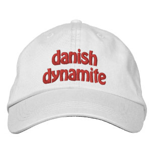 Danish Dynamite Embroidered Hat