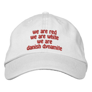 Danish Dynamite Embroidered Hat
