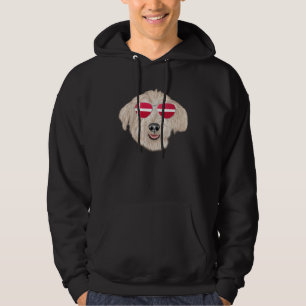 Danish Flag Greater Swiss Mountain Dog Dog Denmark Hoodie