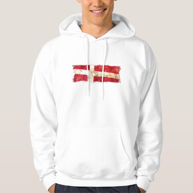 Danish Flag Hoodie (Front)