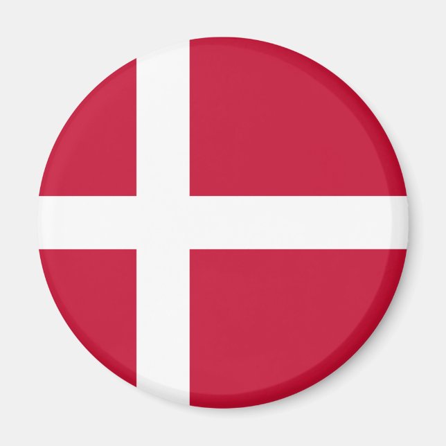Danish Flag Magnet (Front)