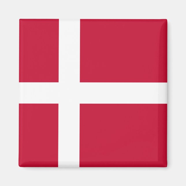 Danish Flag Magnet (Front)