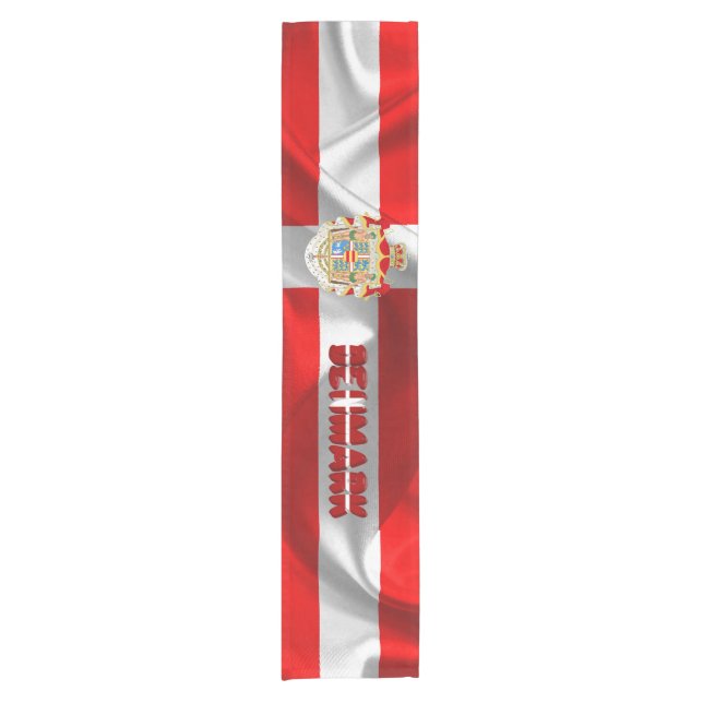 Danish flag short table runner (Front)