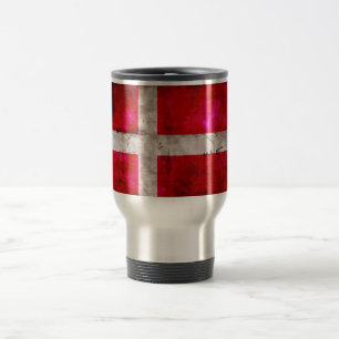 Danish Flag Travel Mug