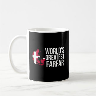 Danish Grandfather Farfar Denmark Flag Coffee Mug