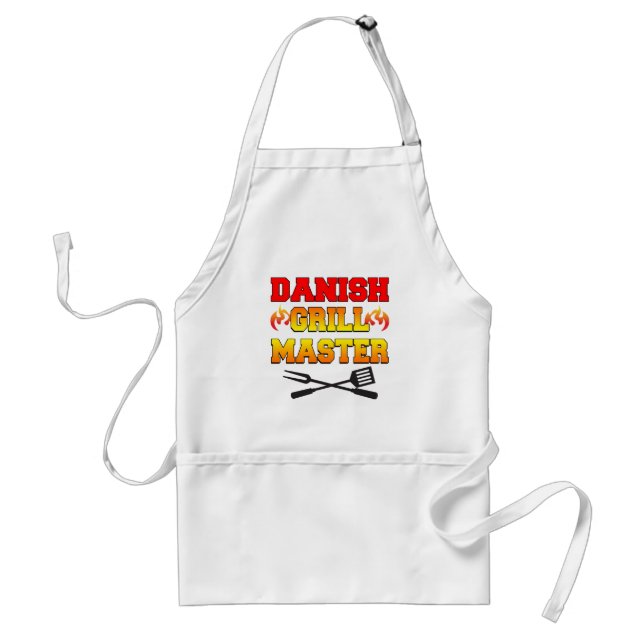 Danish Grill Master Summer Grilling Apron (Front)