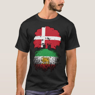 Danish Grown Iranian Roots Lion and Sun T-Shirt