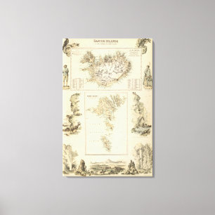 Danish Islands in the North Atlantic Ocean Canvas Print